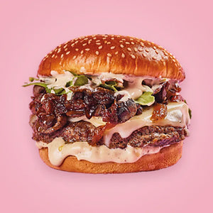 French Onion Burger at Keik Restaurant Miami