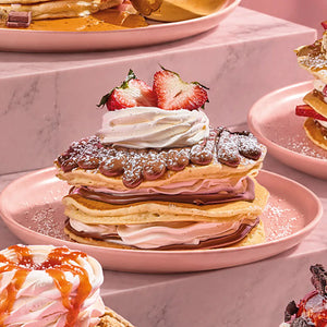 Nutella Pancakes at Keik Restaurant Miami