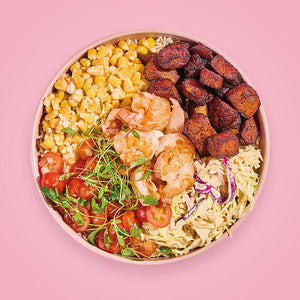 Tropical Shrimp Bowl at Keik Restaurant Miami
