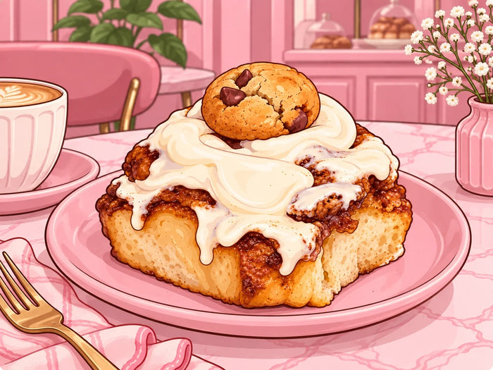 Treatyoselfeverywhere x Keik: Cookie Cinnamon Roll, Limited Time Edition