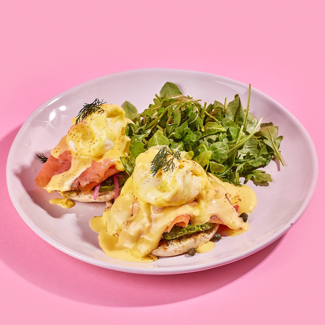 SALMON BENEDICTS