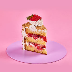 Strawberry Shortcake Slice